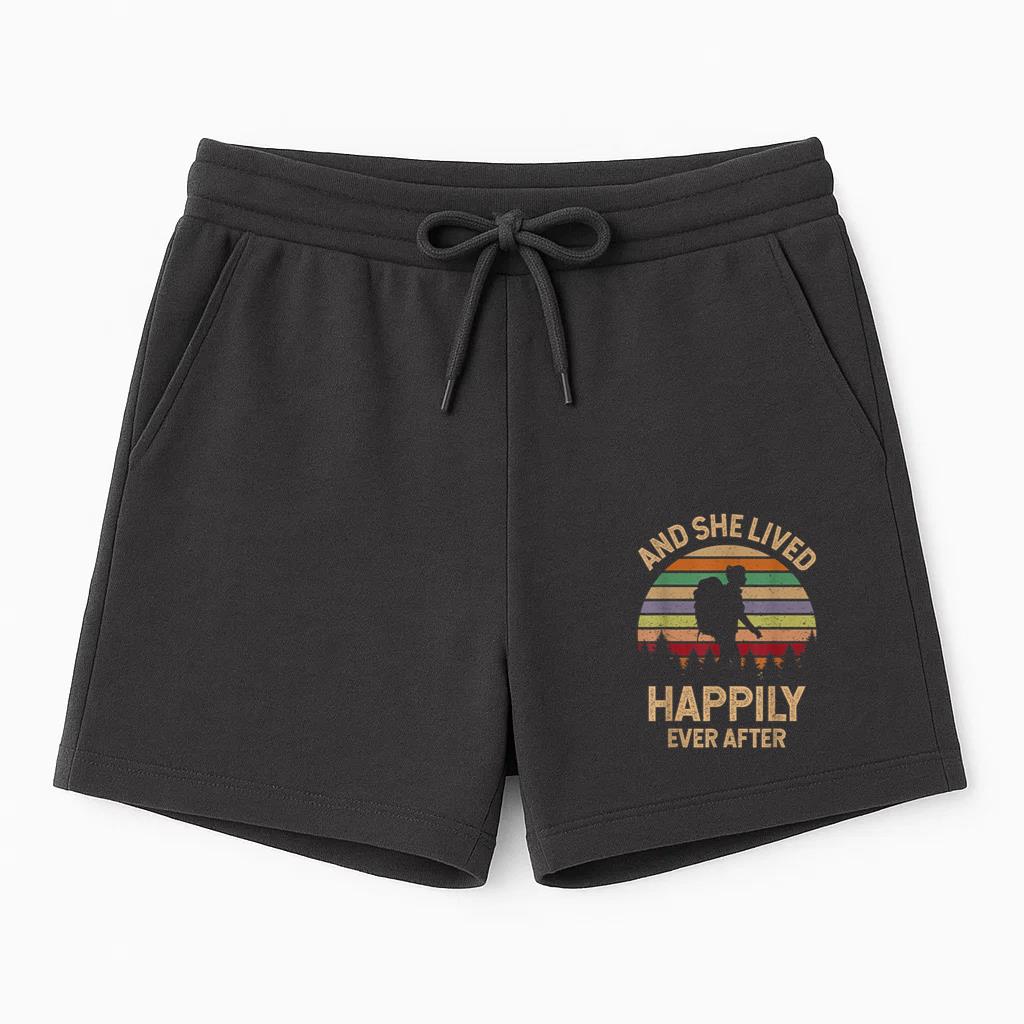 And She Lived Happily Ever After Hiking Camping Short