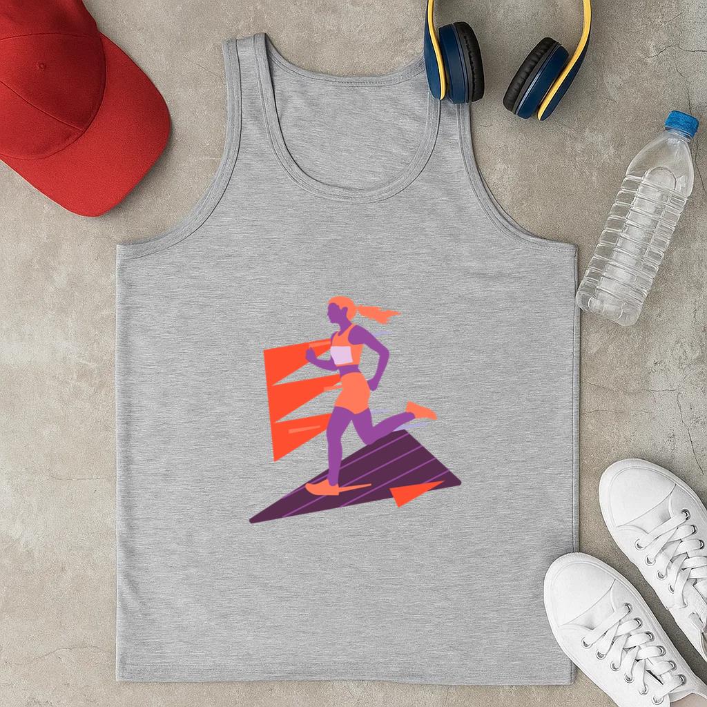 Athlete Run Marathon People Classic Unisex Tank Top
