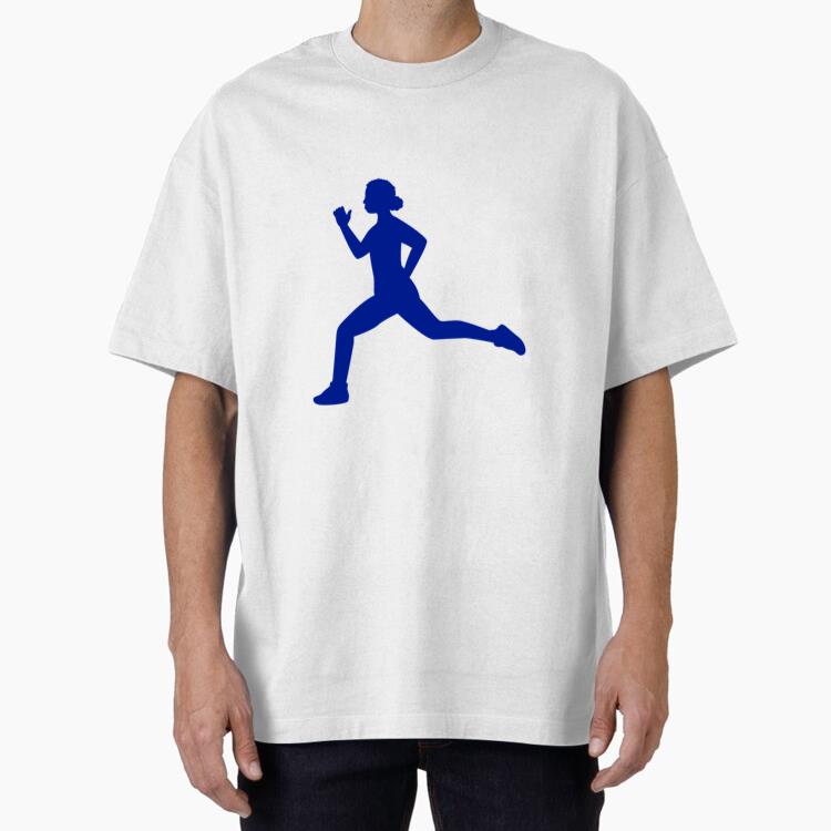 Girl Silhouette Running T-Shirt