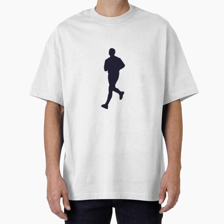 Man Running Marathon Silhouette T-Shirt
