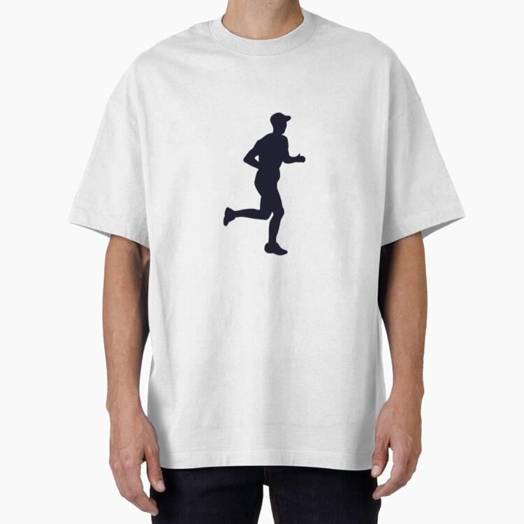 Marathon Athlete Silhouette T-Shirt