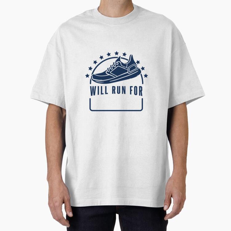 Marathon Athlete Sport Badge T-Shirt